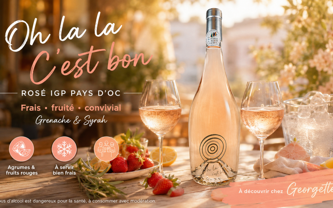Le rosé Oh la la c&rsquo;est bon