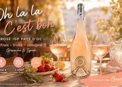 Le rosé Oh la la c&rsquo;est bon